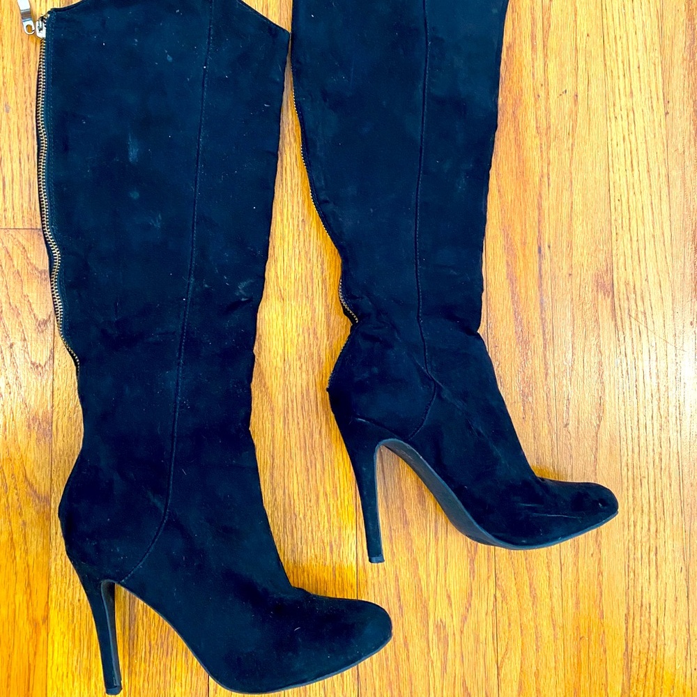 Knee high boots